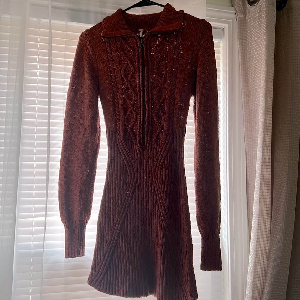 Brand new with tag size small free people sweater dress